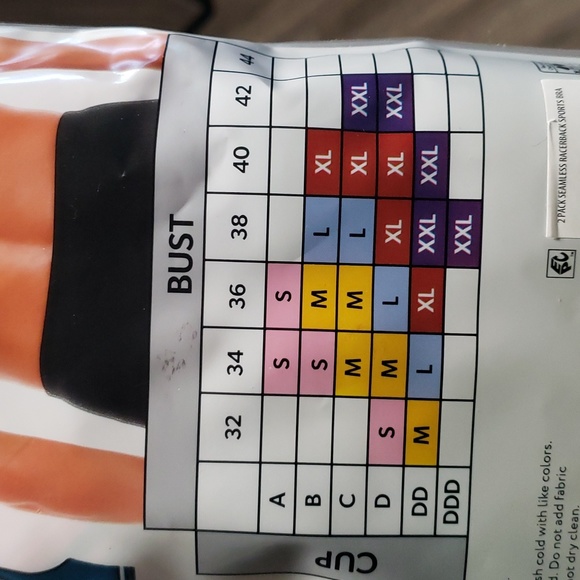 Seamless sports bras - Picture 2 of 2